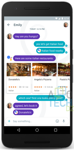 Google : deux nouvelles applications mobiles de messagerie, baptisées "Allo" et "Duo" 2 allo 00FA000001636199