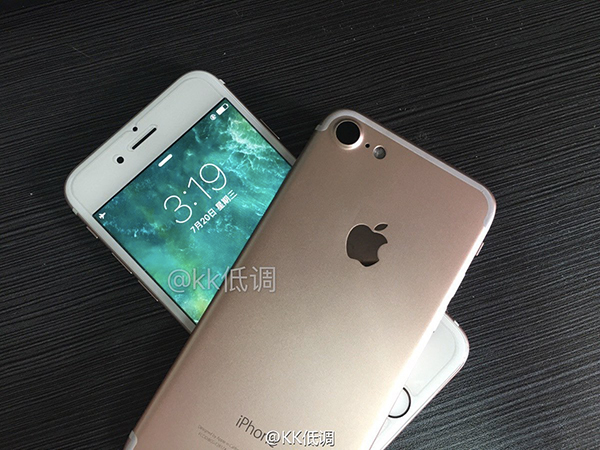 Premières photos de l’iPhone 7 allumé