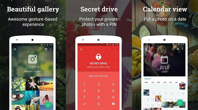 Cacher des photos et vidéos sur votre appareil Android avec Piktures 2 Piktures Application Android