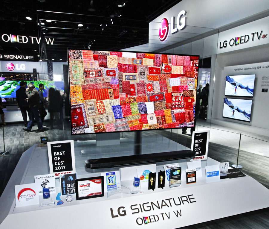 [CES 2017] LG : Remporte le prix d’honneur « BEST OF THE BEST » au CES 2017