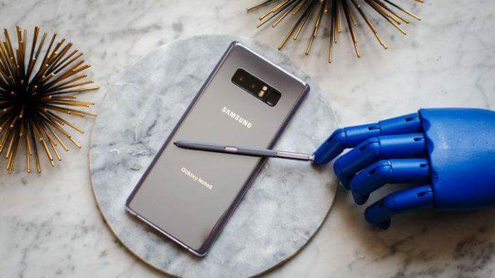 Samsung reconnaît les problèmes de batterie du Galaxy Note 8