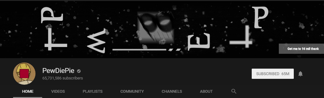 PewDiePie - La plus grosse chaîne YouTube de l'histoire sera bientôt détrônée 2 pdp