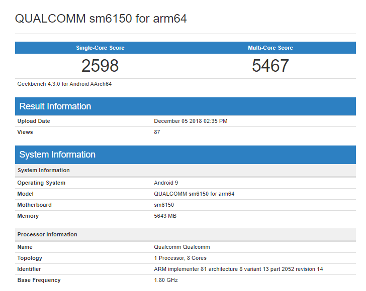 qualcomm sm6150