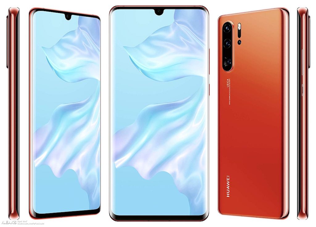 fuites de Huawei P30 et P30 Pro en provenance de Norvège et de Belgique