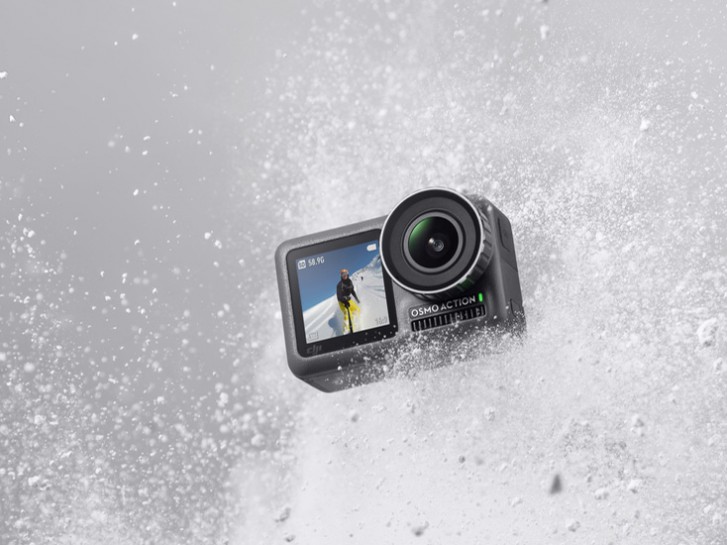 DJI Osmo Action est une caméra 4K à deux écrans