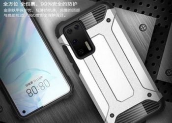 Le boîtier en TPU pour le Huawei P40 apparu en ligne