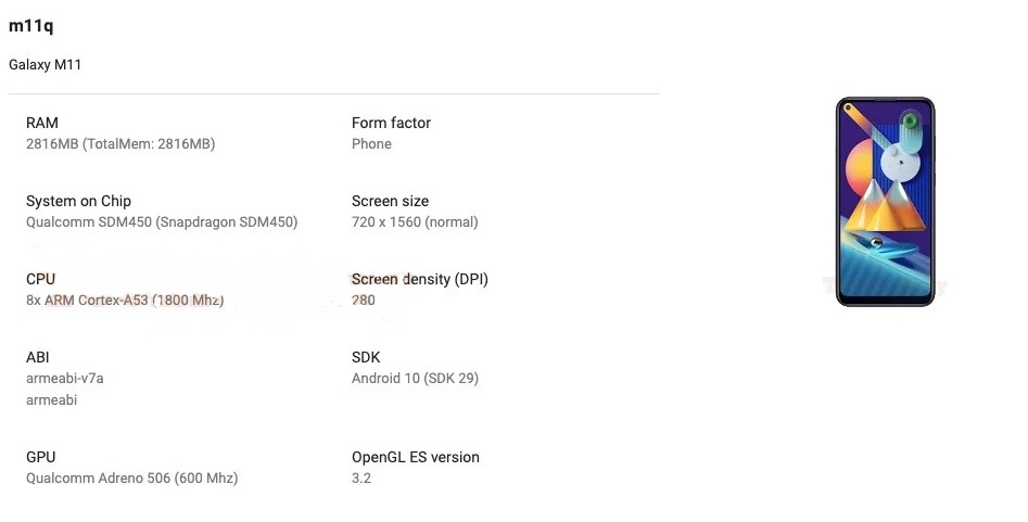 galaxy-M11-photos-reelles-specifications
