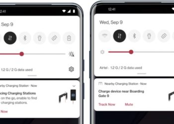 Les téléphones OnePlus affichent les points de recharge à l’aéroport