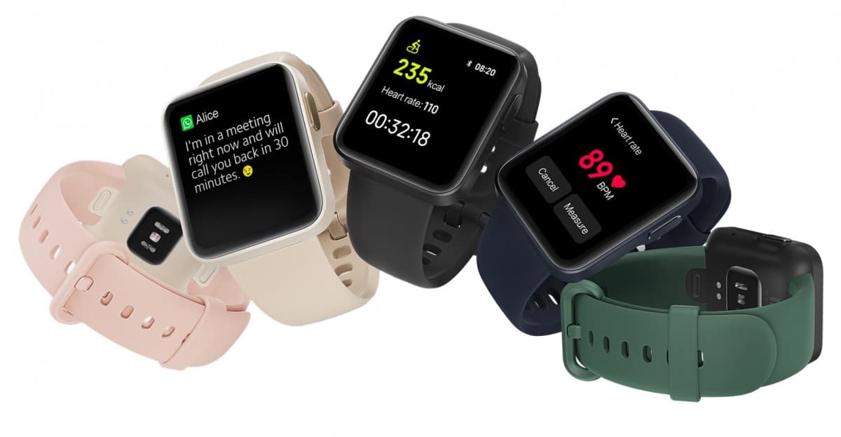 Xiaomi Mi Watch Lite devient officielle avec un écran de 1,4'' 5 Mi Watch Lite fiche technique et prix