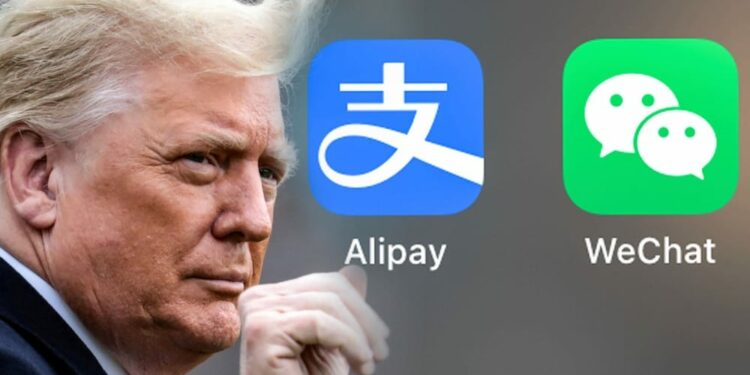 Le gouvernement américain interdit huit applications chinoises, dont Alipay et WeChat Pay
