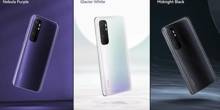 Xiaomi Mi Note 10 Lite reçoit actuellement Android 11