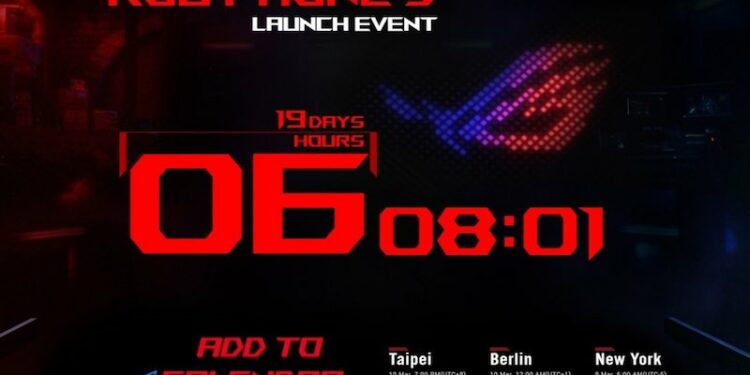 Asus ROG Phone 5 sera disponible le 10 mars
