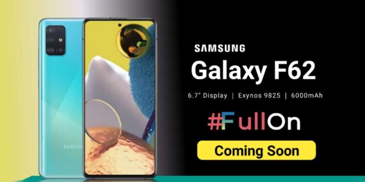 Le Samsung Galaxy F62 arrivera à la mi-février avec une batterie de 7 000 mAh