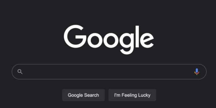 Google teste un mode sombre pour la recherche sur le bureau