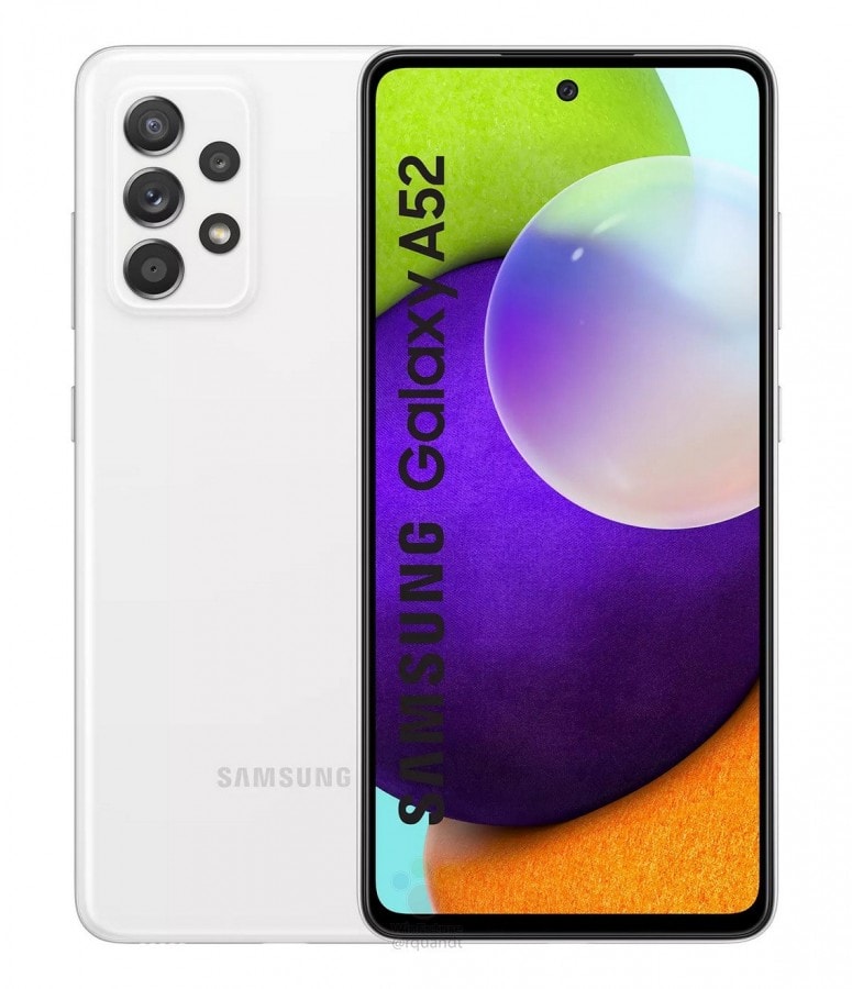 Les caractéristiques complètes, le design et le prix du Samsung Galaxy A52 4G et 5G sont révélés 