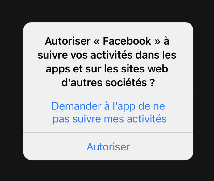 Apple iOS 14.5 : Les utilisateurs américains refusent le suivi des publicités Apple iOS 14.5 : Les utilisateurs américains refusent le suivi des publicités