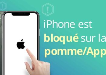 iPhone bloqué sur la pomme, Réparer sans perdre données ?