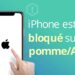 iPhone bloqué sur la pomme, Réparer sans perdre données ?