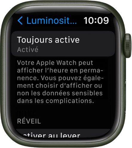 7 astuces pour optimiser l'autonomie de la batterie de votre Apple Watch 2 Empêchez l'écran de rester allumé en permanence