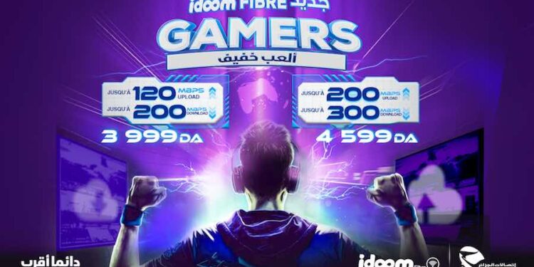 La nouvelle gamme Idoom Fibre Gamers est présentée par Algérie Télécom