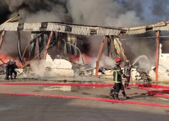 Une explosion suivie d’un incendie à l’usine RAYLAN