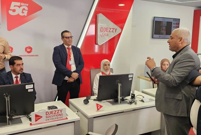 Djezzy inaugure sa nouvelle boutique à Sidi Abdellah