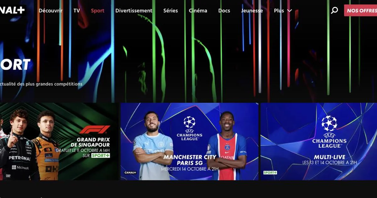 Définition de l'espace Sport+