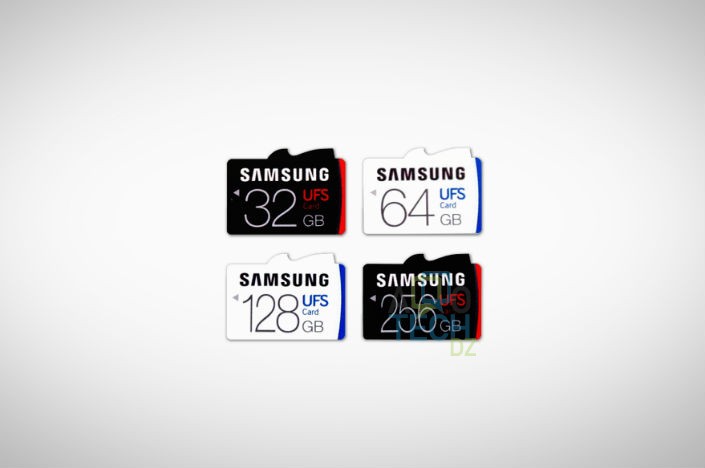 Nouvelle carte Samsung microSD UFS 256 Go