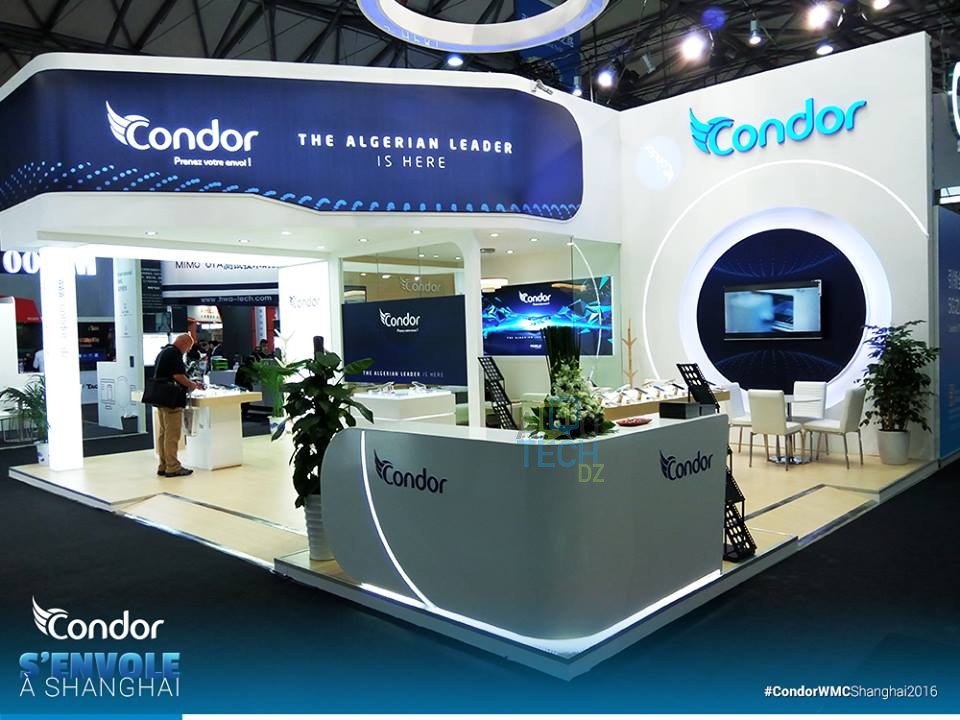 Condor au Mobile World Congress de Shanghai face aux géants