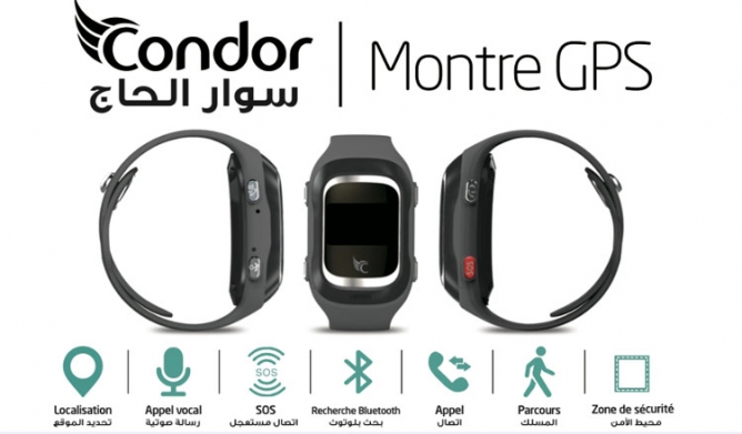 Condor : Lance un bracelet GPS pour les pèlerins sous nom « Siwar El Hadj »