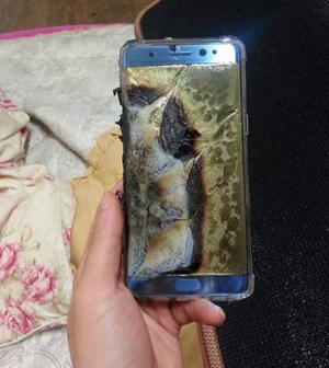 Un Galaxy Note 7 explose pendant sa recharge