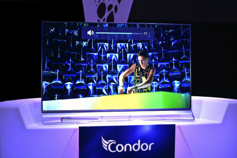 Condor introduit son Téléviseur 8K