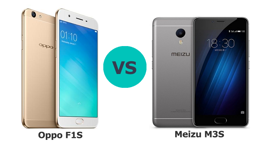 Comparatif : Meizu M3S vs Oppo F1S