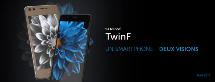 (Exclu) Stream System : TwinF, un smartphone double écran (Caractéristiques)