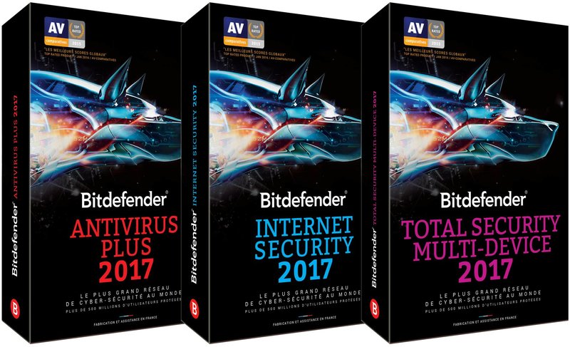 Profitez de Bitdefender Internet Security 2017 gratuitement pendant 3 mois!