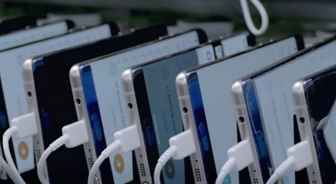 Samsung Note 7 batterie test