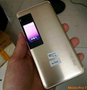 Le Meizu Pro 7 et son écran e-ink dorsal
