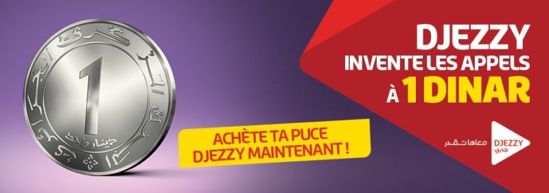 Djezzy : Nouvelle offre BAYNA, appels à 1DINAR