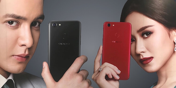 Oppo F5 : Une configuration à double caméra sur le devant