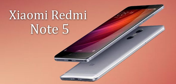 Fuite des caractéristiques du Xiaomi Redmi Note 5!