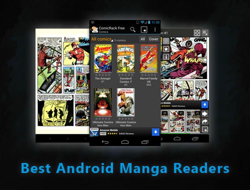 Top 5 des meilleurs applications mangas pour android