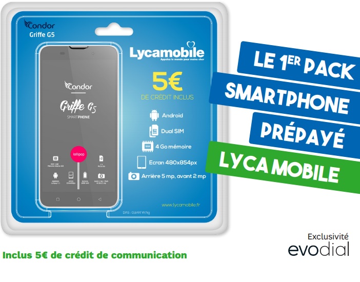 Condor : Lyca Mobile et SFR lancent les nouveaux packs Condor Griffe et Mini