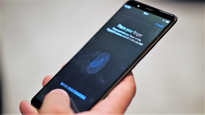 vivo x20 plus ud scanner