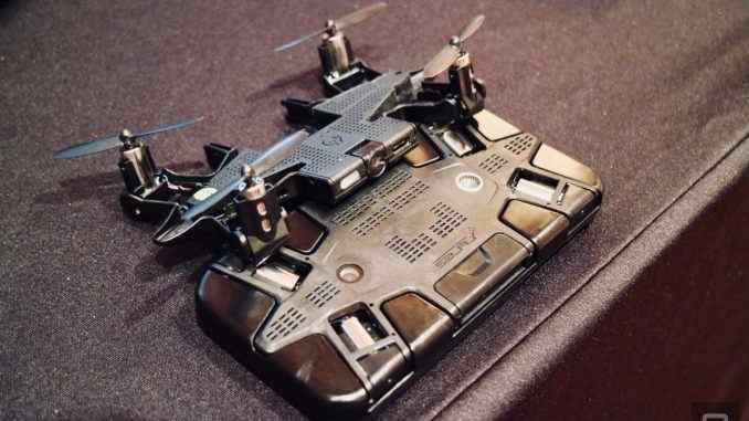 – CES 2018 – Selfly : Un Selfie Drone dans une coque de smartphone