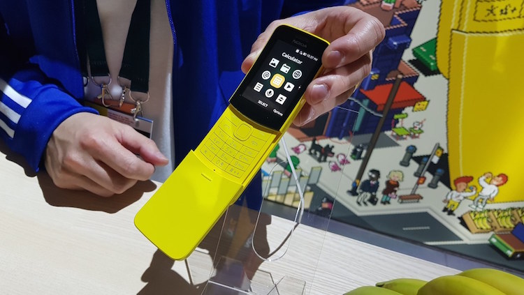 Nokia 8110 fait son come-back une réédition 4G au MWC 2018