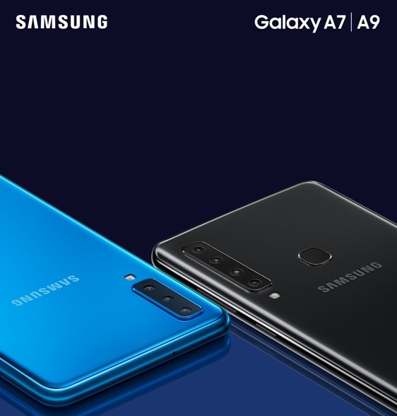 Samsung dévoile son Galaxy A9 (2018) à 4 quatre objectifs
