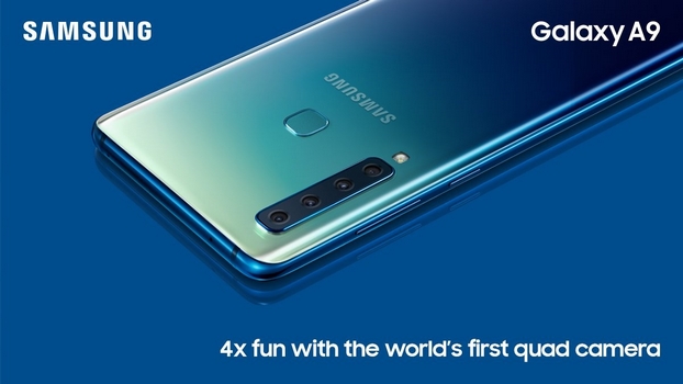 Samsung Galaxy A9 (2018) est maintenant officiel