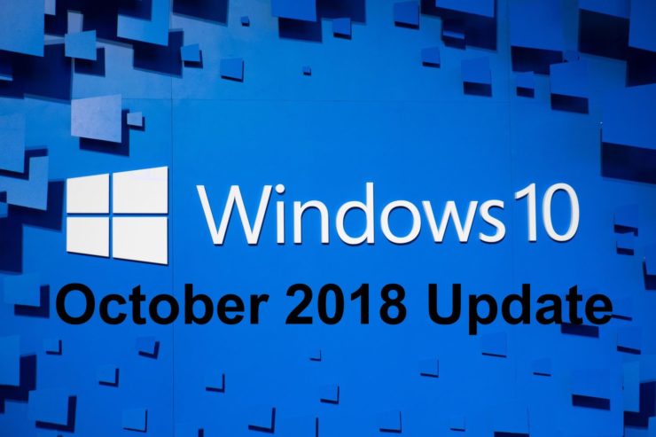 windows 10 october 2018 update