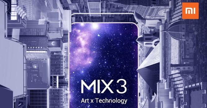Une photo potentielle de Xiaomi Mi Mix 3 est parue en ligne