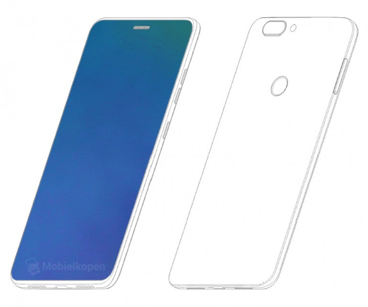 ZTE : Dépôt de brevet pour un smartphone avec haut-parleur à l&rsquo;écran